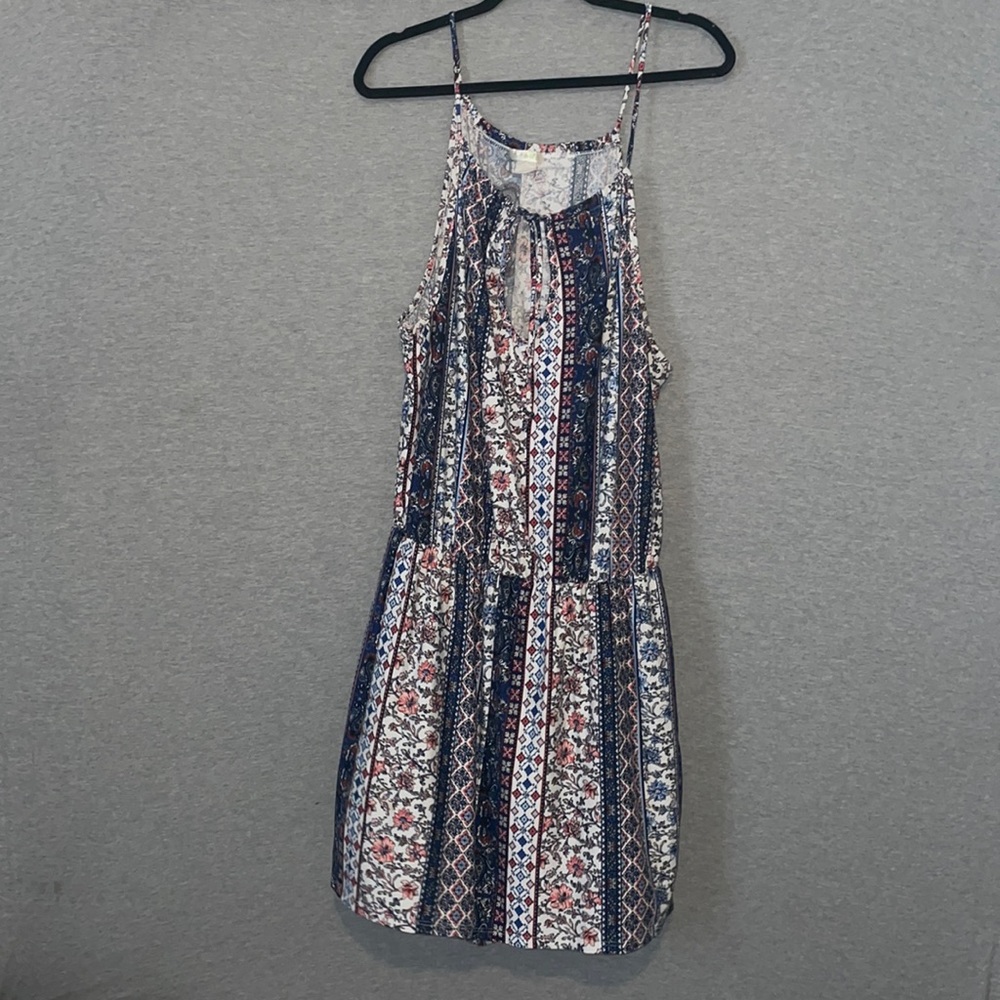 LA Gypsy Colorful Strap Romper